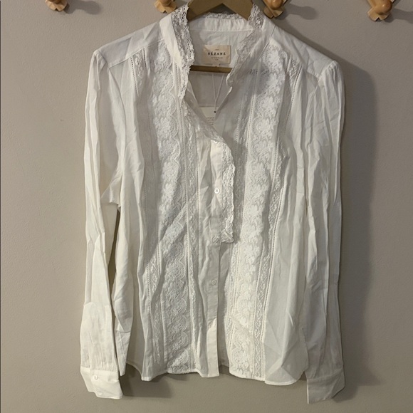 Sezane chemise chlo button down shirt - Picture 2 of 8